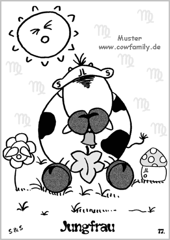 17_Sternzeichen Jungfrau - cowfamily.de