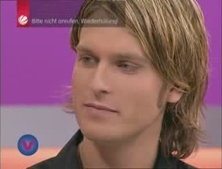 Robin Bade bei der Talkshow "Vera am Mittag"